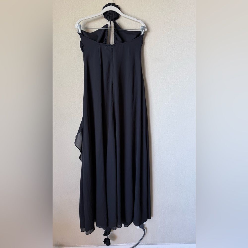 For Love & Lemons Desiree Maxi Black Dress Free People Size M - Picture 13 of 16